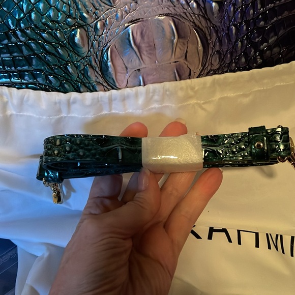 NWT BRAHMIN Ombre Melbourne Collection Elaine Enchant Satchel Bag - Picture 9 of 9